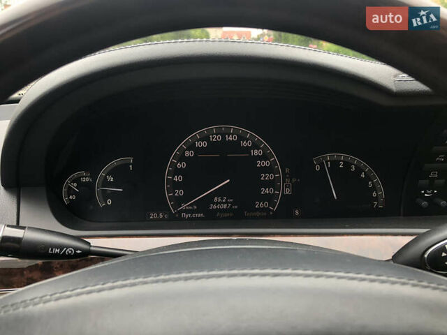 Черный Мерседес С Класс, объемом двигателя 3.5 л и пробегом 390 тыс. км за 11500 $, фото 7 на Automoto.ua