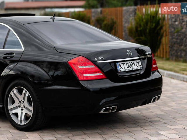 Черный Мерседес С Класс, объемом двигателя 5.46 л и пробегом 189 тыс. км за 16400 $, фото 21 на Automoto.ua