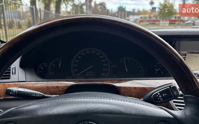 Чорний Мерседес С Клас, об'ємом двигуна 5.5 л та пробігом 390 тис. км за 10999 $, фото 23 на Automoto.ua