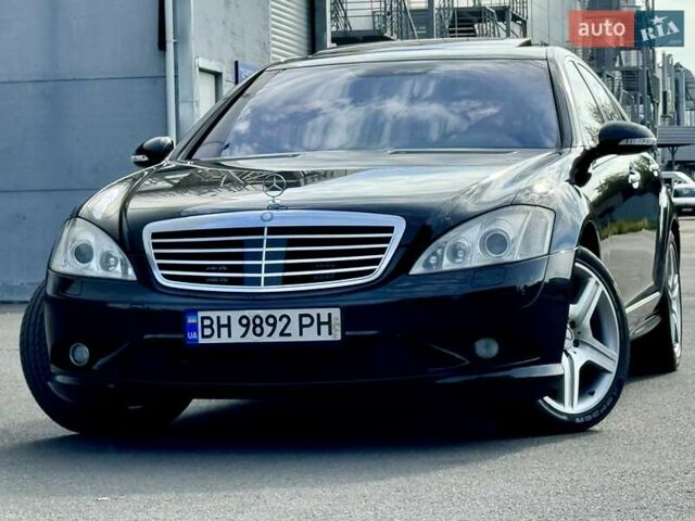 Чорний Мерседес С Клас, об'ємом двигуна 5.46 л та пробігом 241 тис. км за 9999 $, фото 16 на Automoto.ua