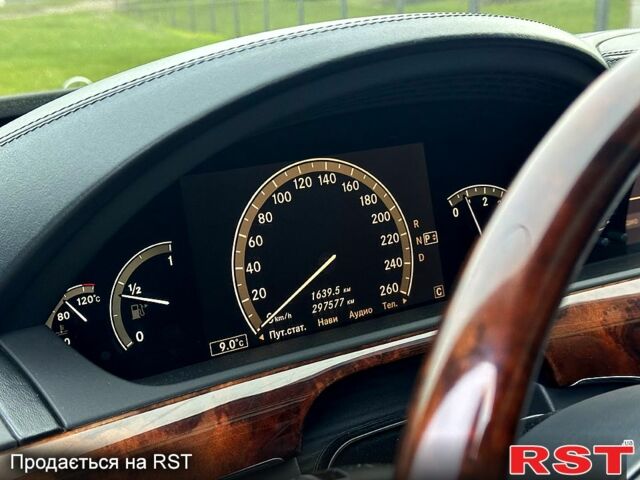 Черный Мерседес С Класс, объемом двигателя 5.5 л и пробегом 297 тыс. км за 15000 $, фото 8 на Automoto.ua