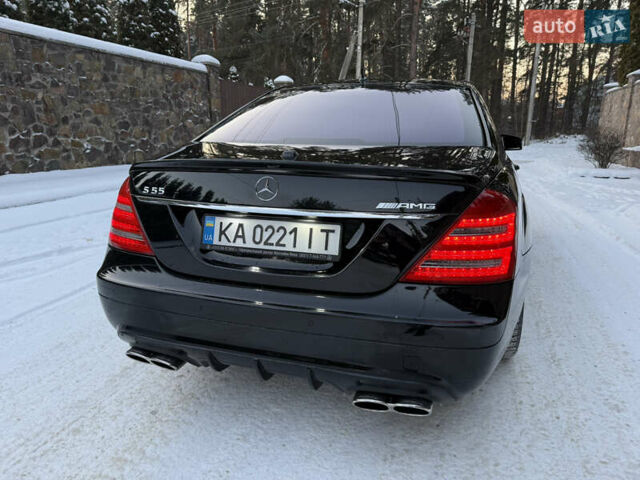 Черный Мерседес С Класс, объемом двигателя 5.5 л и пробегом 314 тыс. км за 12500 $, фото 49 на Automoto.ua