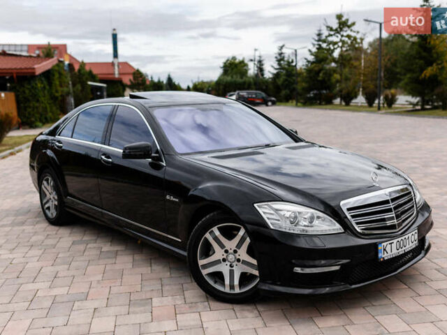 Черный Мерседес С Класс, объемом двигателя 5.46 л и пробегом 189 тыс. км за 16400 $, фото 24 на Automoto.ua
