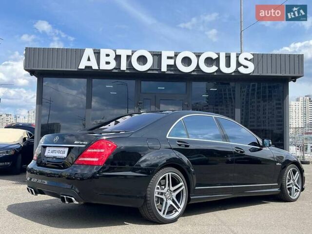 Черный Мерседес С Класс, объемом двигателя 6.21 л и пробегом 150 тыс. км за 16990 $, фото 3 на Automoto.ua