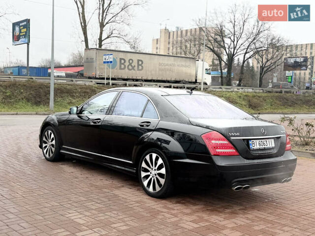 Черный Мерседес С Класс, объемом двигателя 5.46 л и пробегом 295 тыс. км за 13200 $, фото 9 на Automoto.ua