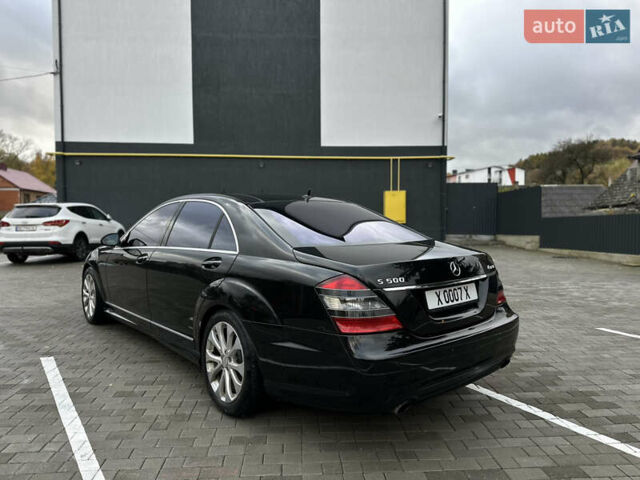 Чорний Мерседес С Клас, об'ємом двигуна 5.46 л та пробігом 270 тис. км за 10950 $, фото 3 на Automoto.ua