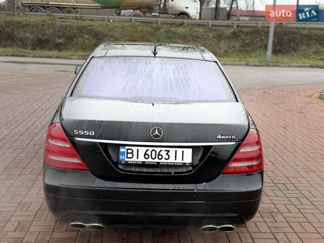 Черный Мерседес С Класс, объемом двигателя 5.46 л и пробегом 295 тыс. км за 13200 $, фото 14 на Automoto.ua