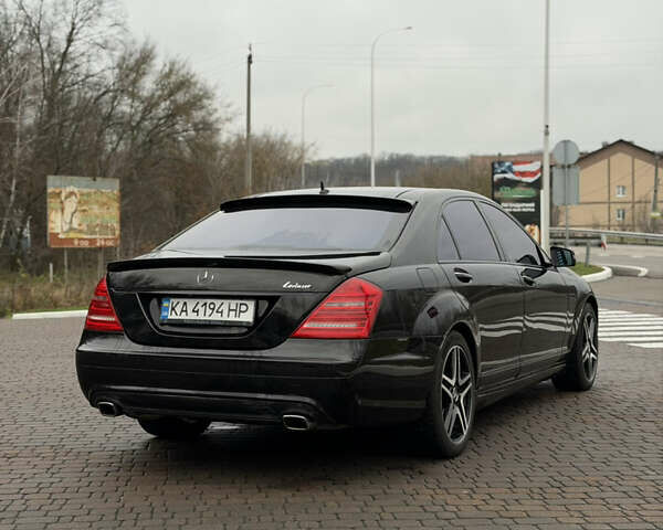 Чорний Мерседес С Клас, об'ємом двигуна 5.46 л та пробігом 160 тис. км за 9990 $, фото 11 на Automoto.ua