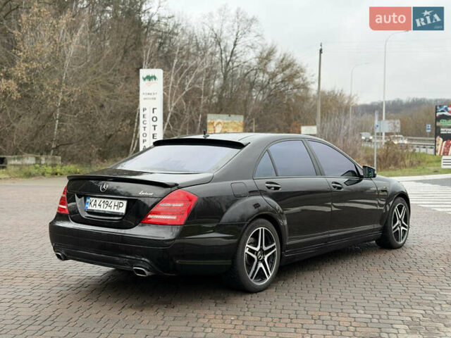 Чорний Мерседес С Клас, об'ємом двигуна 5.46 л та пробігом 160 тис. км за 9990 $, фото 12 на Automoto.ua