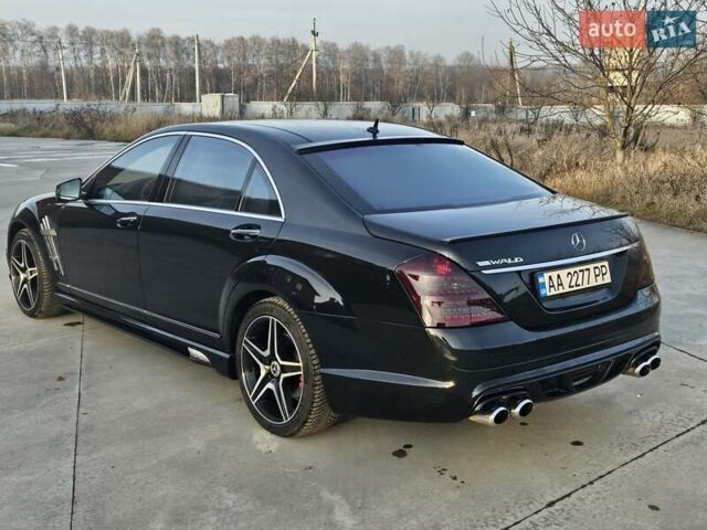 Черный Мерседес С Класс, объемом двигателя 5.46 л и пробегом 267 тыс. км за 12500 $, фото 6 на Automoto.ua