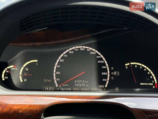 Черный Мерседес С Класс, объемом двигателя 6.21 л и пробегом 150 тыс. км за 16990 $, фото 33 на Automoto.ua