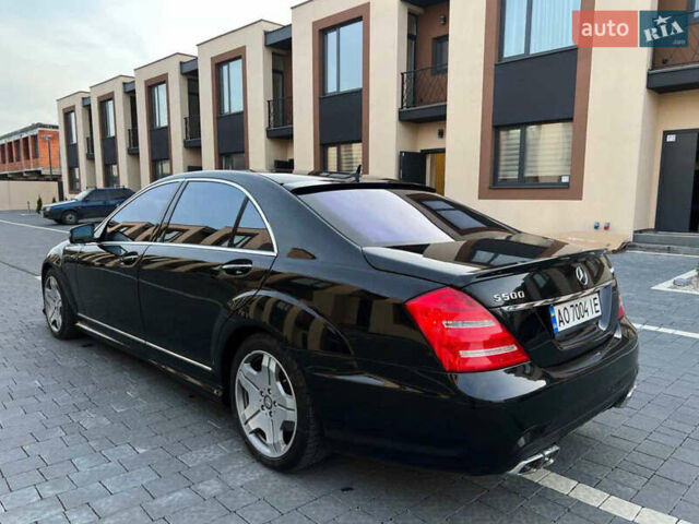 Черный Мерседес С Класс, объемом двигателя 5.5 л и пробегом 220 тыс. км за 12999 $, фото 14 на Automoto.ua