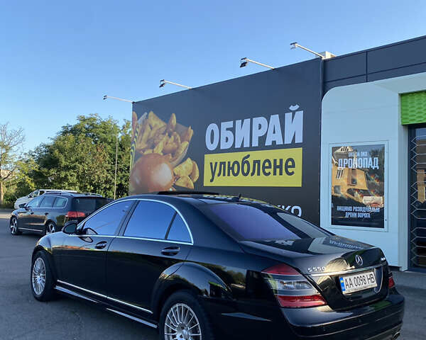 Чорний Мерседес С Клас, об'ємом двигуна 5.46 л та пробігом 172 тис. км за 8500 $, фото 3 на Automoto.ua