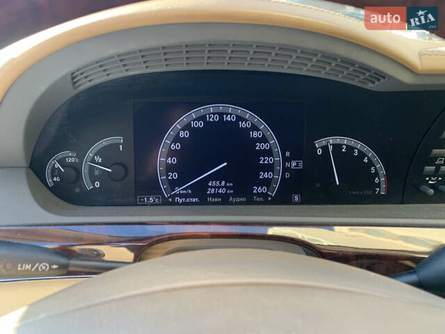 Чорний Мерседес С Клас, об'ємом двигуна 5.51 л та пробігом 28 тис. км за 29000 $, фото 18 на Automoto.ua