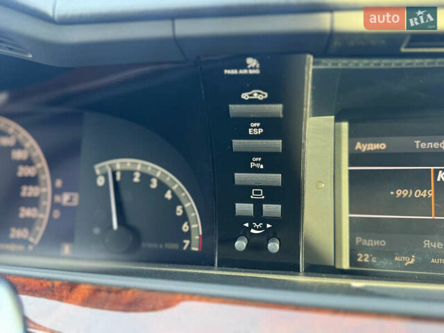 Черный Мерседес С Класс, объемом двигателя 5.5 л и пробегом 150 тыс. км за 16700 $, фото 45 на Automoto.ua