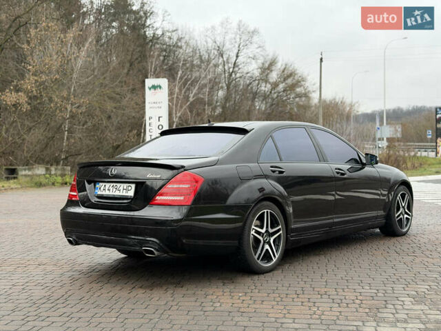 Чорний Мерседес С Клас, об'ємом двигуна 5.46 л та пробігом 160 тис. км за 9990 $, фото 13 на Automoto.ua