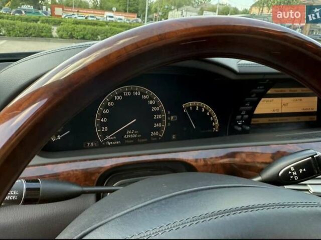 Черный Мерседес С Класс, объемом двигателя 5.46 л и пробегом 440 тыс. км за 10000 $, фото 20 на Automoto.ua