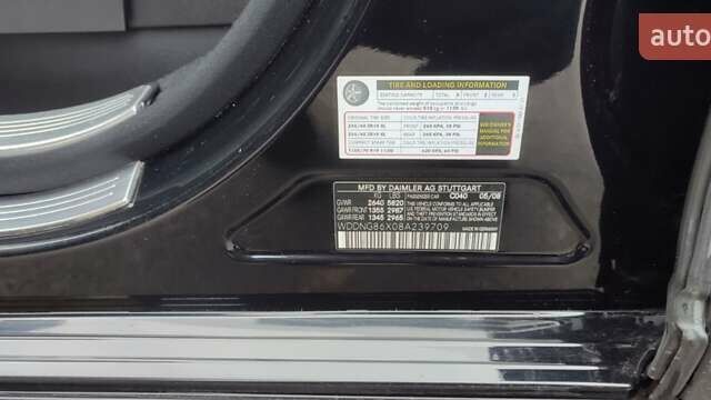 Чорний Мерседес С Клас, об'ємом двигуна 5.5 л та пробігом 198 тис. км за 12000 $, фото 13 на Automoto.ua