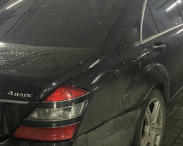 Черный Мерседес С Класс, объемом двигателя 5.46 л и пробегом 380 тыс. км за 12300 $, фото 6 на Automoto.ua