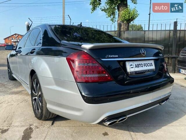 Черный Мерседес С Класс, объемом двигателя 5.46 л и пробегом 206 тыс. км за 14490 $, фото 5 на Automoto.ua
