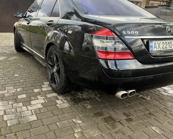 Черный Мерседес С Класс, объемом двигателя 4.7 л и пробегом 320 тыс. км за 9800 $, фото 3 на Automoto.ua