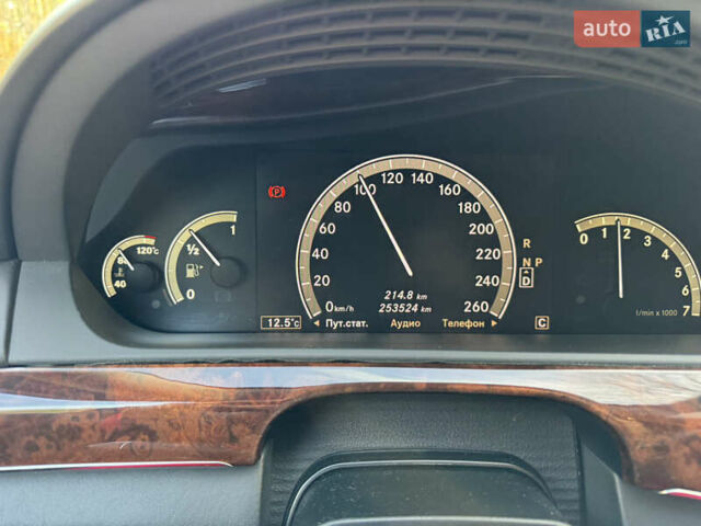 Мерседес С Клас 2008 у Києві на Automoto.ua Чорний Мерседес С Клас, об'ємом двигуна 5.51 л та пробігом 254 тис. км за 11000 $, фото 11 на Automoto.ua