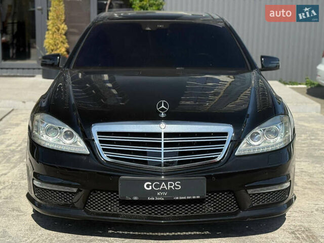 Чорний Мерседес С Клас, об'ємом двигуна 6.21 л та пробігом 136 тис. км за 18999 $, фото 1 на Automoto.ua