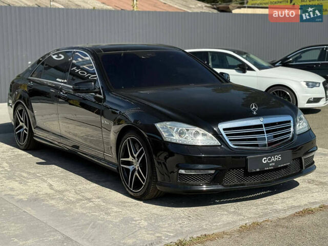 Чорний Мерседес С Клас, об'ємом двигуна 6.21 л та пробігом 136 тис. км за 18999 $, фото 2 на Automoto.ua