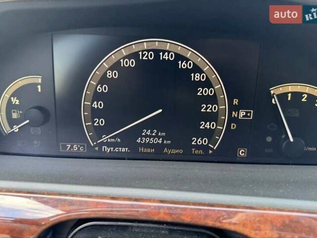 Черный Мерседес С Класс, объемом двигателя 5.46 л и пробегом 440 тыс. км за 10000 $, фото 14 на Automoto.ua