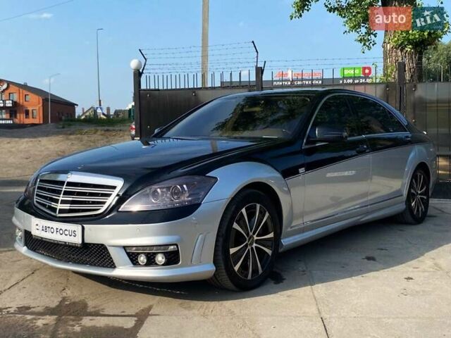 Черный Мерседес С Класс, объемом двигателя 5.46 л и пробегом 206 тыс. км за 14490 $, фото 2 на Automoto.ua