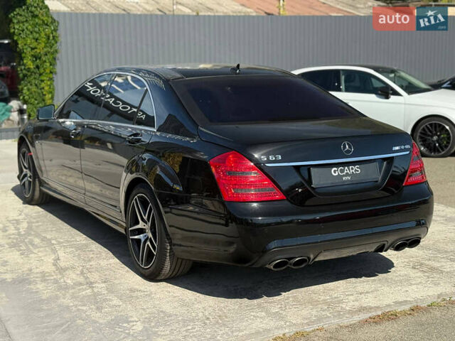 Чорний Мерседес С Клас, об'ємом двигуна 6.21 л та пробігом 136 тис. км за 18999 $, фото 4 на Automoto.ua