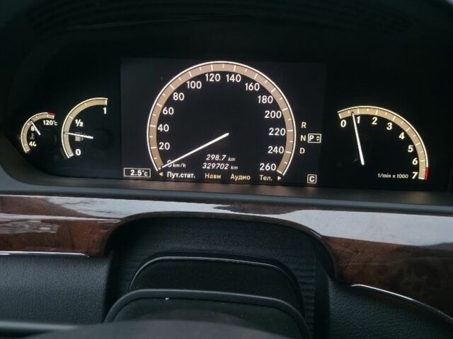 Черный Мерседес С Класс, объемом двигателя 5.5 л и пробегом 330 тыс. км за 10000 $, фото 14 на Automoto.ua