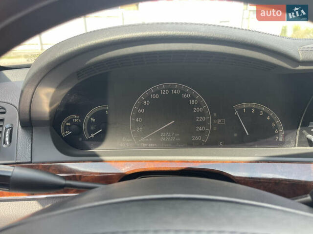 Чорний Мерседес С Клас, об'ємом двигуна 5.5 л та пробігом 260 тис. км за 12999 $, фото 24 на Automoto.ua