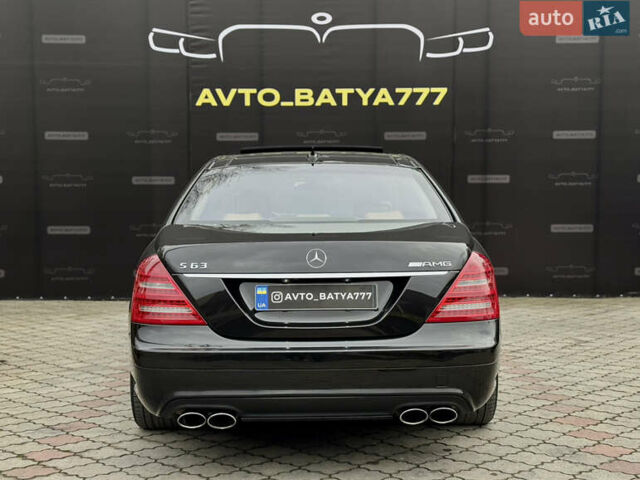 Чорний Мерседес С Клас, об'ємом двигуна 6.21 л та пробігом 138 тис. км за 14900 $, фото 4 на Automoto.ua