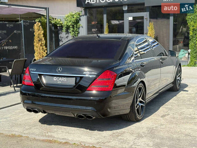 Чорний Мерседес С Клас, об'ємом двигуна 6.21 л та пробігом 136 тис. км за 18999 $, фото 3 на Automoto.ua