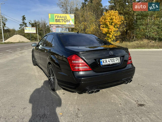 Мерседес С Клас 2008 у Києві на Automoto.ua Чорний Мерседес С Клас, об'ємом двигуна 5.51 л та пробігом 254 тис. км за 11000 $, фото 5 на Automoto.ua