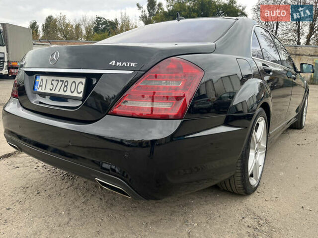 Чорний Мерседес С Клас, об'ємом двигуна 5.46 л та пробігом 252 тис. км за 18000 $, фото 4 на Automoto.ua