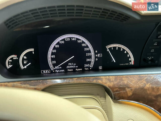 Черный Мерседес С Класс, объемом двигателя 5.5 л и пробегом 255 тыс. км за 12500 $, фото 20 на Automoto.ua