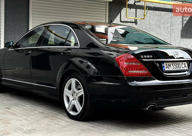 Мерседес С Клас 2009 у Житомирі на Automoto.ua Чорний Мерседес С Клас, об'ємом двигуна 5.46 л та пробігом 211 тис. км за 16555 $, фото 16 на Automoto.ua