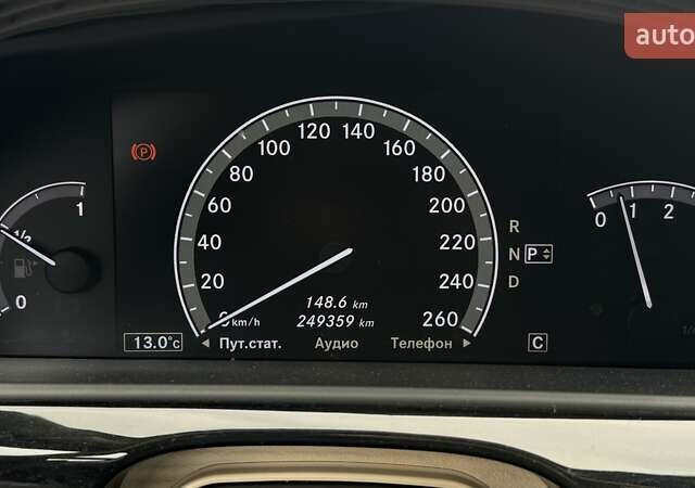 Черный Мерседес С Класс, объемом двигателя 5.46 л и пробегом 250 тыс. км за 26000 $, фото 26 на Automoto.ua