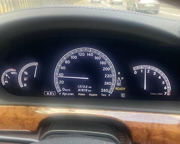 Чорний Мерседес С Клас, об'ємом двигуна 3.5 л та пробігом 86 тис. км за 16000 $, фото 8 на Automoto.ua