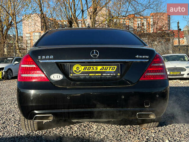 Черный Мерседес С Класс, объемом двигателя 5.46 л и пробегом 262 тыс. км за 14999 $, фото 4 на Automoto.ua