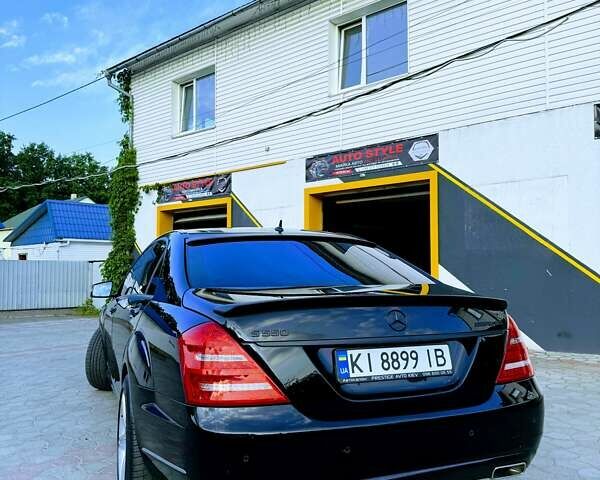 Черный Мерседес С Класс, объемом двигателя 5.46 л и пробегом 175 тыс. км за 16300 $, фото 5 на Automoto.ua