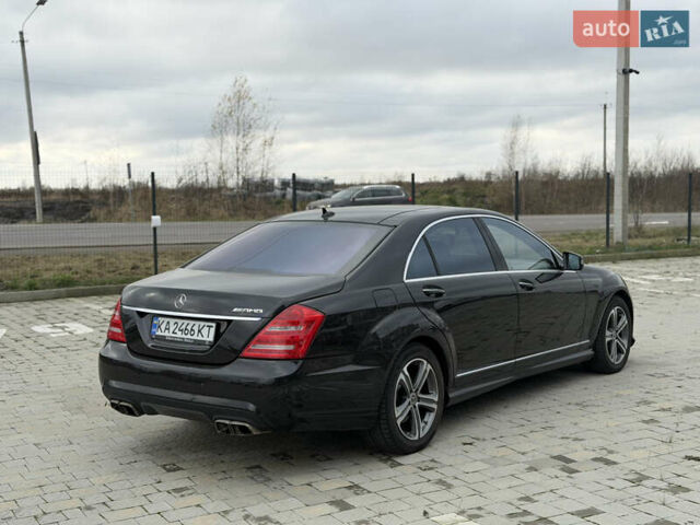 Чорний Мерседес С Клас, об'ємом двигуна 5 л та пробігом 242 тис. км за 12900 $, фото 4 на Automoto.ua