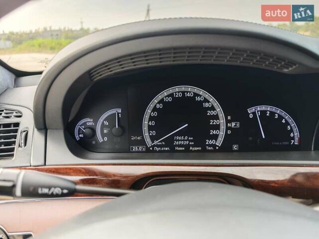 Черный Мерседес С Класс, объемом двигателя 5.5 л и пробегом 270 тыс. км за 19000 $, фото 12 на Automoto.ua