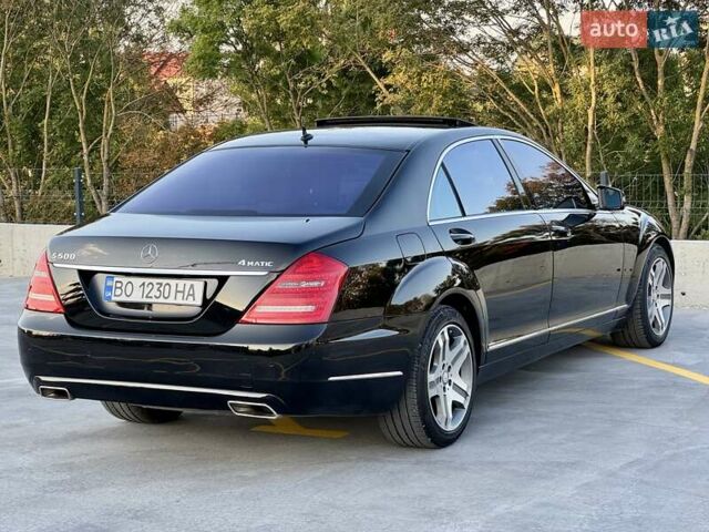 Черный Мерседес С Класс, объемом двигателя 5.5 л и пробегом 370 тыс. км за 13990 $, фото 7 на Automoto.ua