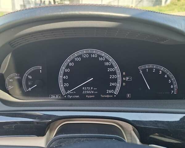 Черный Мерседес С Класс, объемом двигателя 5.46 л и пробегом 225 тыс. км за 16000 $, фото 15 на Automoto.ua