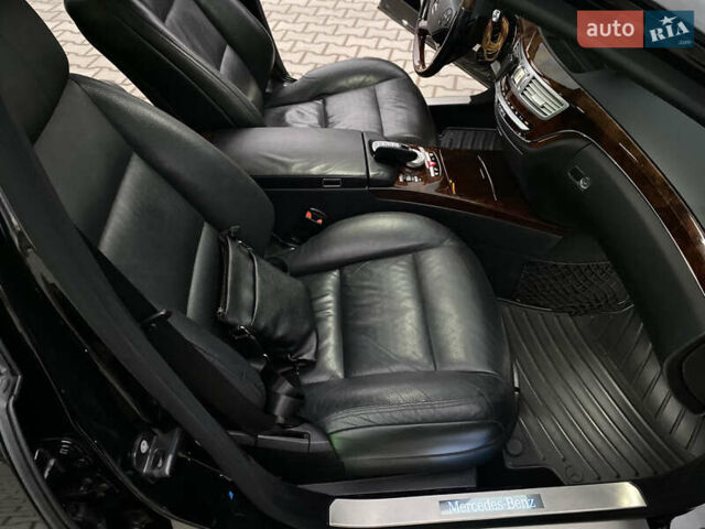 Черный Мерседес С Класс, объемом двигателя 5.5 л и пробегом 229 тыс. км за 16666 $, фото 32 на Automoto.ua