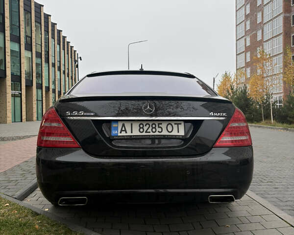 Черный Мерседес С Класс, объемом двигателя 5.5 л и пробегом 150 тыс. км за 17999 $, фото 11 на Automoto.ua