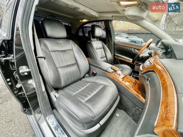 Чорний Мерседес С Клас, об'ємом двигуна 5.51 л та пробігом 98 тис. км за 25500 $, фото 25 на Automoto.ua